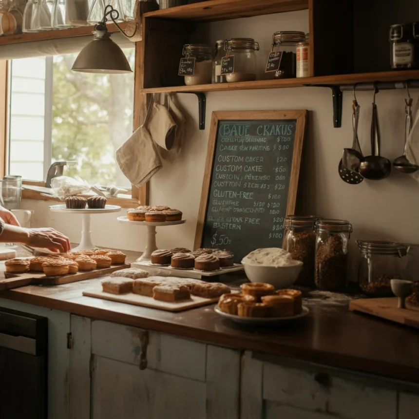 Learn How to Start a Small Bakery Business From Home with our step-by-step guide covering licenses, equipment, pricing, and marketing strategies.