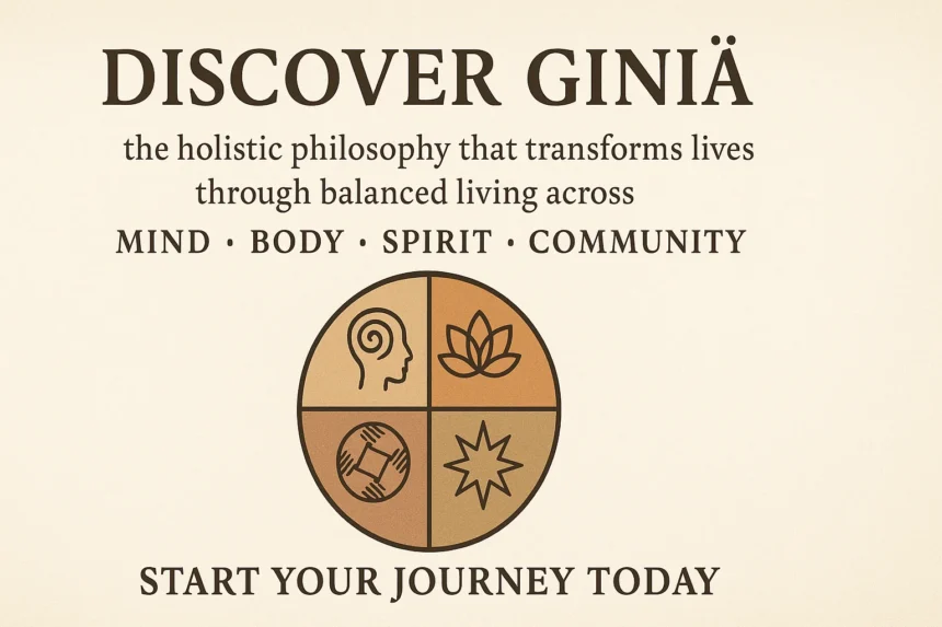 Giniä: The Ancient Philosophy That's Revolutionizing Modern Life